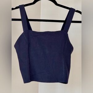Free People FP Movement Black Cropped Tank Bra XS